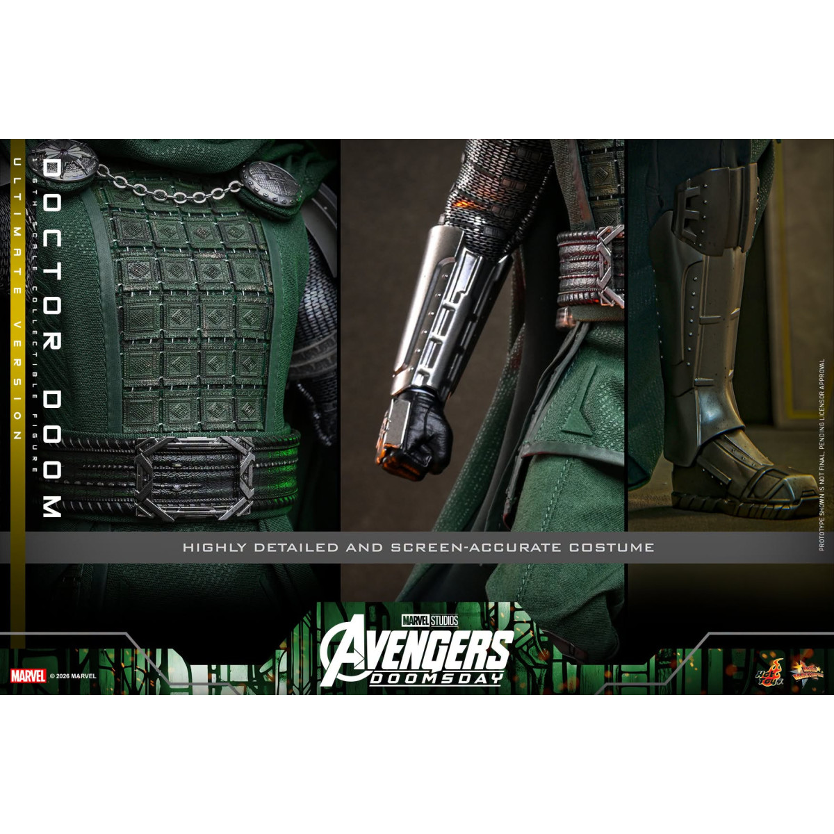 Hot Toys - Doctor Doom Ultimate Version MMS907 1/6 - Avengers: Doomsday