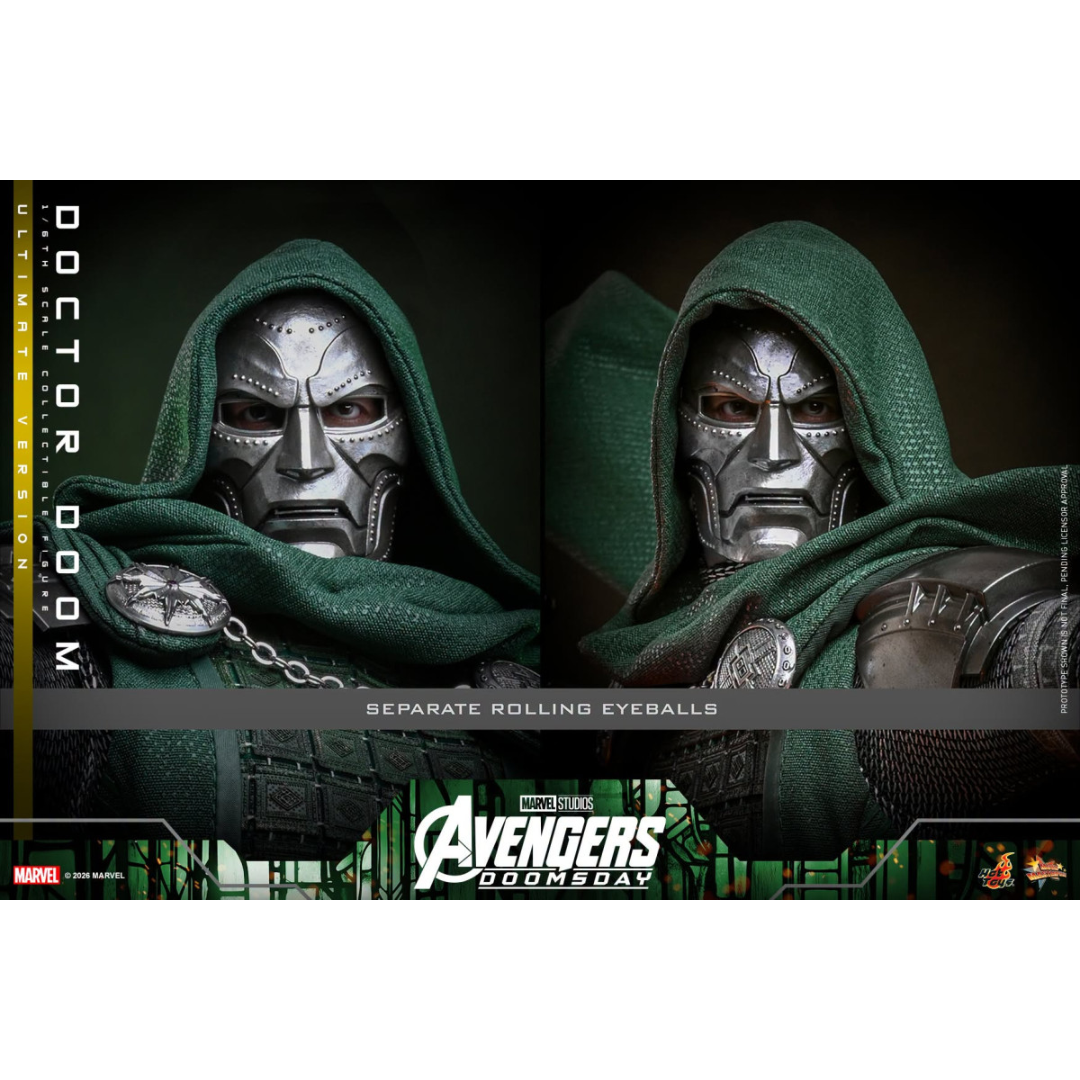 Hot Toys - Doctor Doom Ultimate Version MMS907 1/6 - Avengers: Doomsday