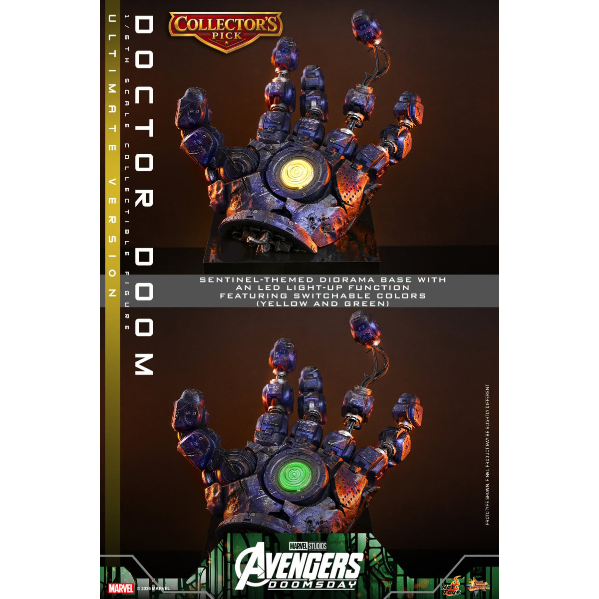 Hot Toys - Doctor Doom Ultimate Version MMS907 1/6 - Avengers: Doomsday