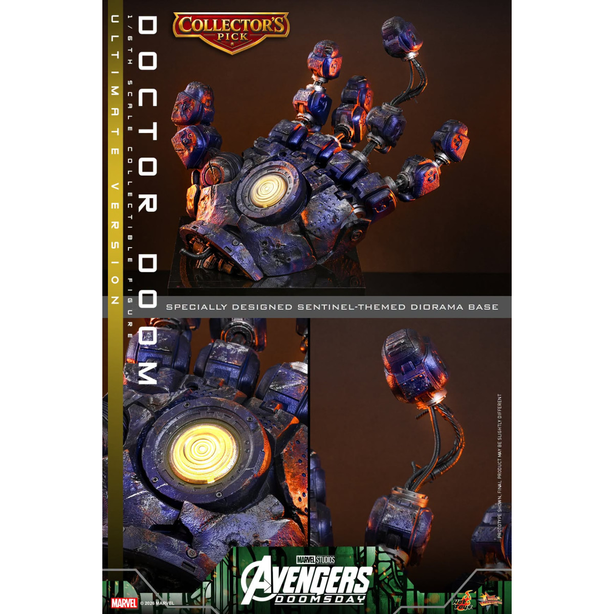 Hot Toys - Doctor Doom Ultimate Version MMS907 1/6 - Avengers: Doomsday