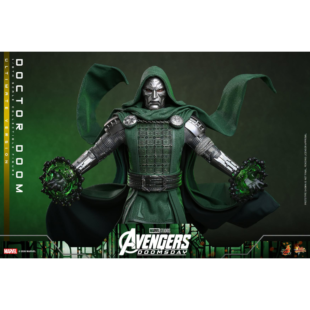 Hot Toys - Doctor Doom Ultimate Version MMS907 1/6 - Avengers: Doomsday