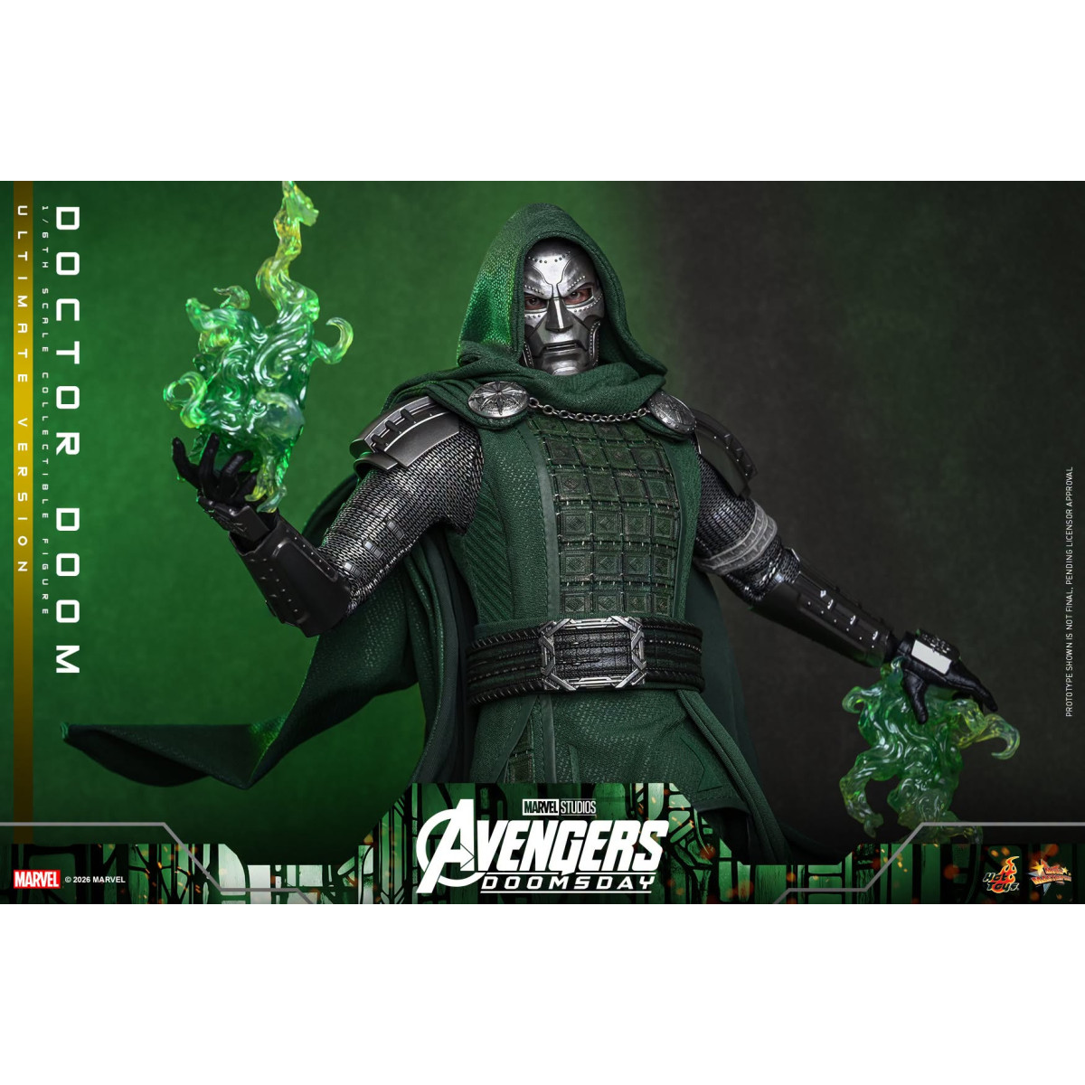 Hot Toys - Doctor Doom Ultimate Version MMS907 1/6 - Avengers: Doomsday