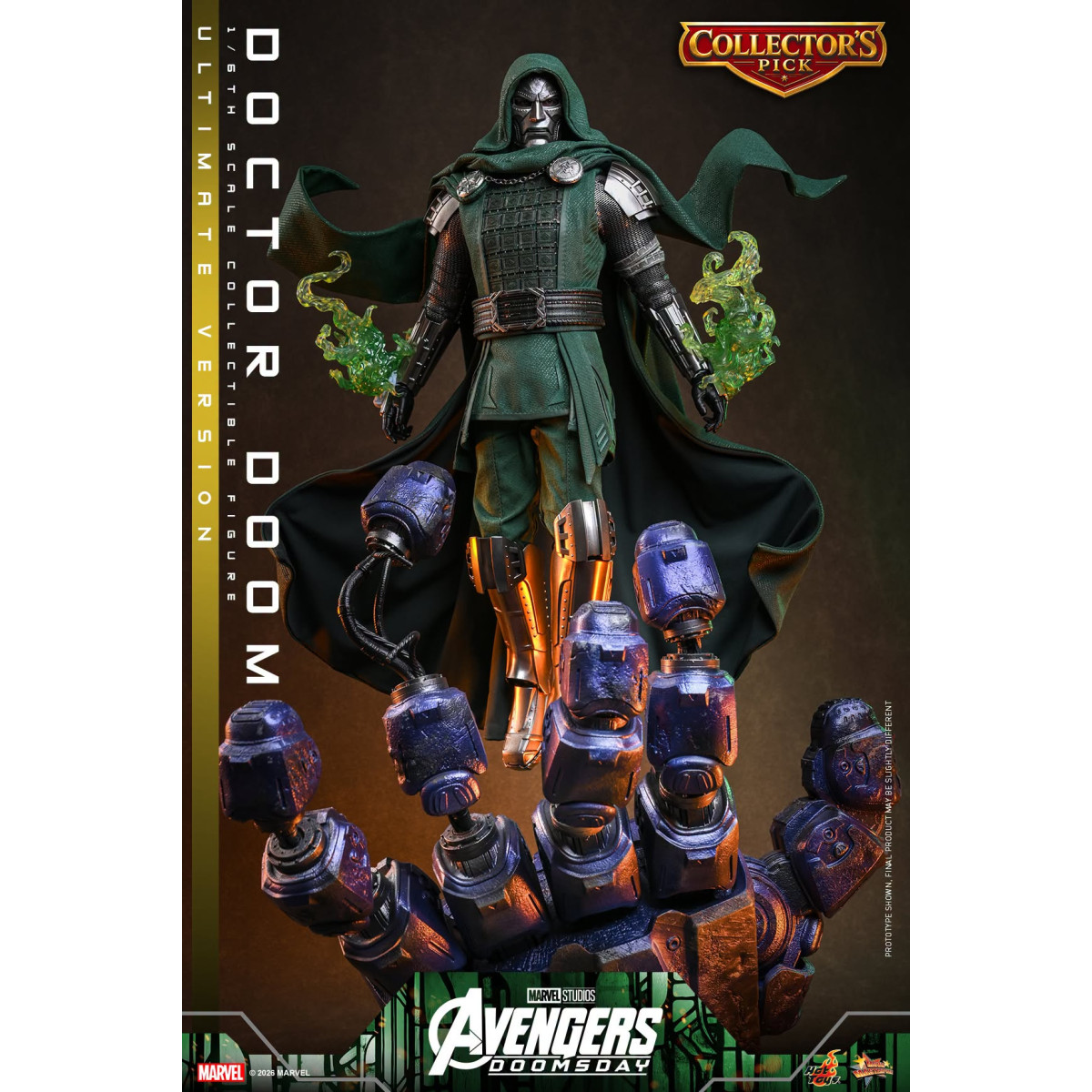 Hot Toys - Doctor Doom Ultimate Version MMS907 1/6 - Avengers: Doomsday