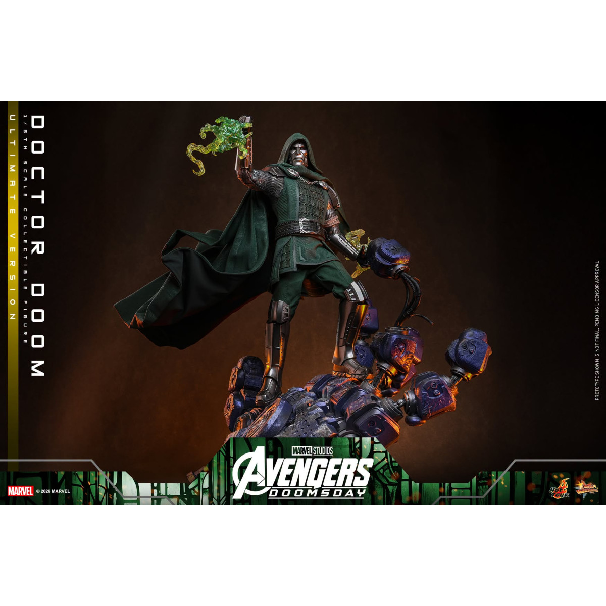 Hot Toys - Doctor Doom Ultimate Version MMS907 1/6 - Avengers: Doomsday