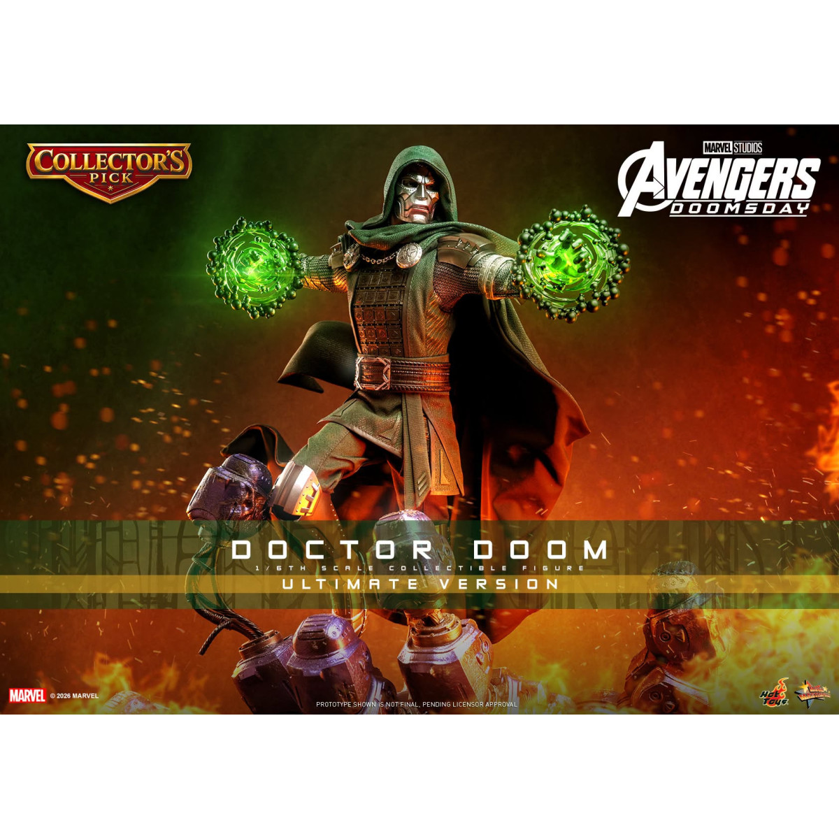 Hot Toys - Doctor Doom Ultimate Version MMS907 1/6 - Avengers: Doomsday