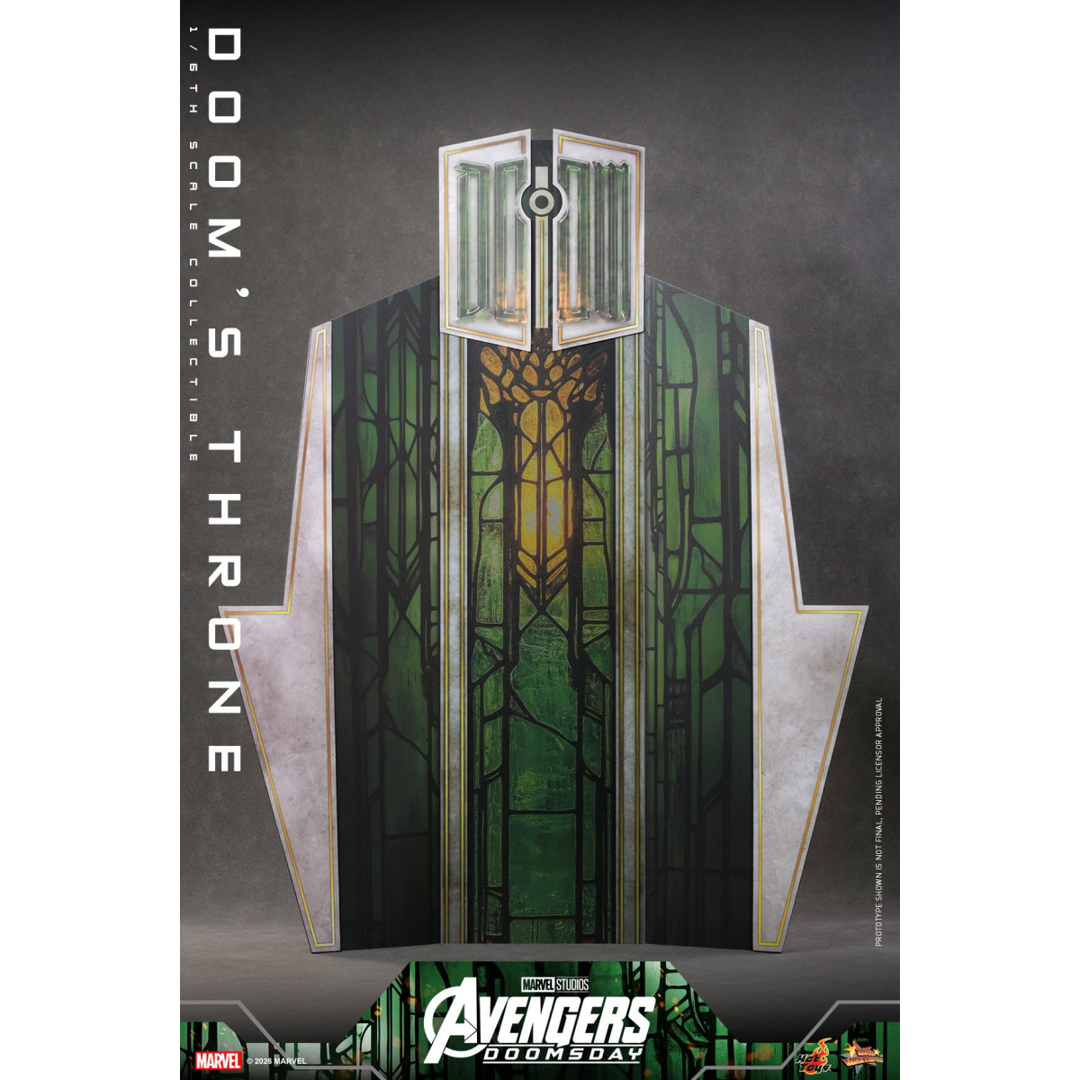 Hot Toys - Doom's Throne MMS, 1/6 Scale - Avengers: Doomsday
