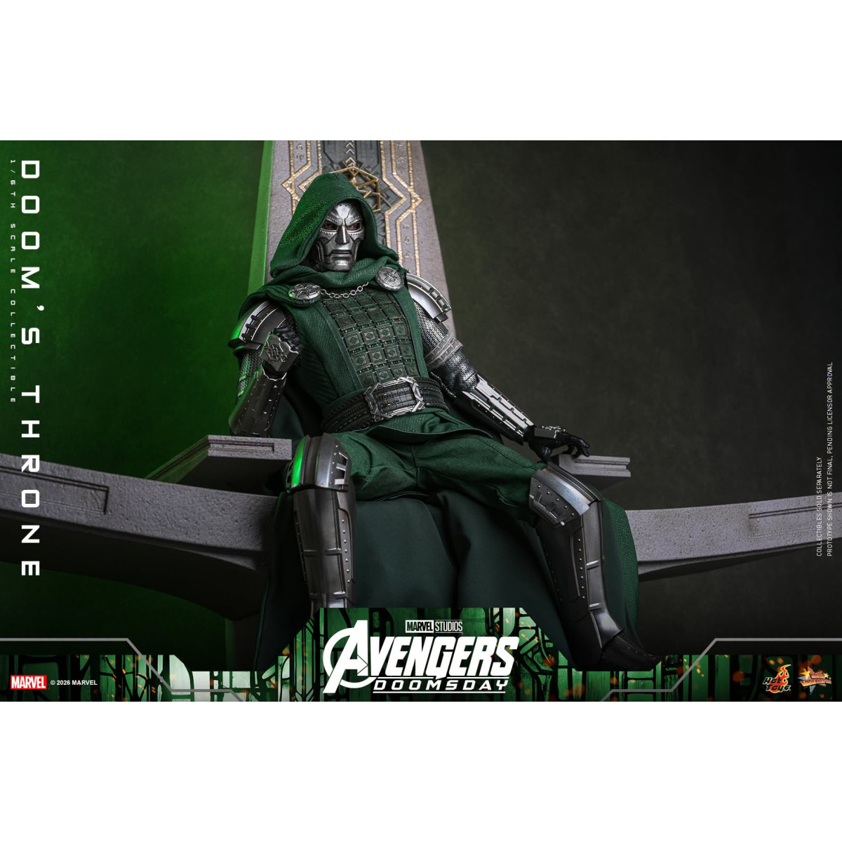 Hot Toys - Doom's Throne MMS, 1/6 Scale - Avengers: Doomsday