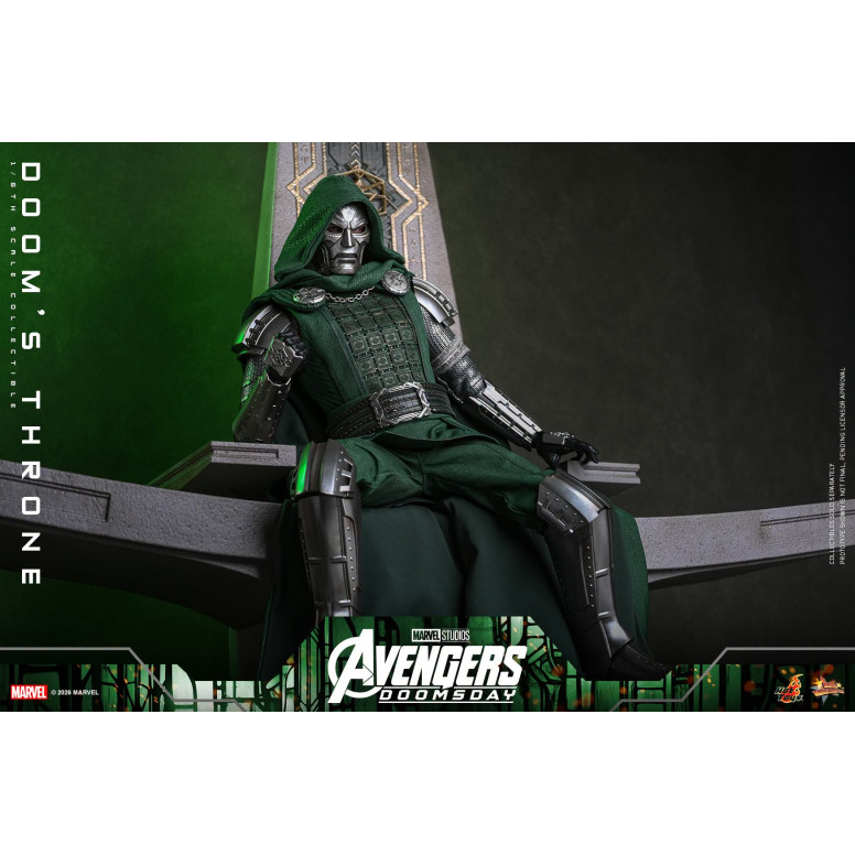Hot Toys - Doom's Throne MMS, 1/6 Scale - Avengers: Doomsday