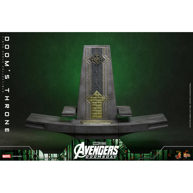 Hot Toys - Doom's Throne MMS, 1/6 Scale - Avengers: Doomsday