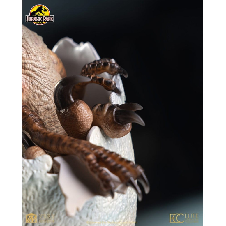 Toynami ECC Elite Creature Collectibles - Velociraptor Hatching Egg 1/1 - Jurassic Park