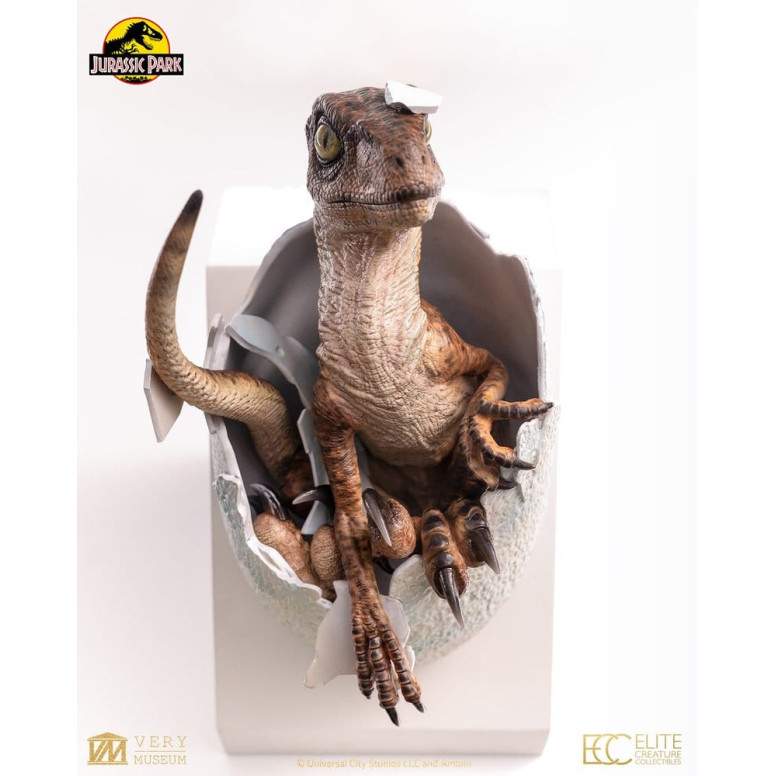 Toynami ECC Elite Creature Collectibles - Velociraptor Hatching Egg 1/1 - Jurassic Park