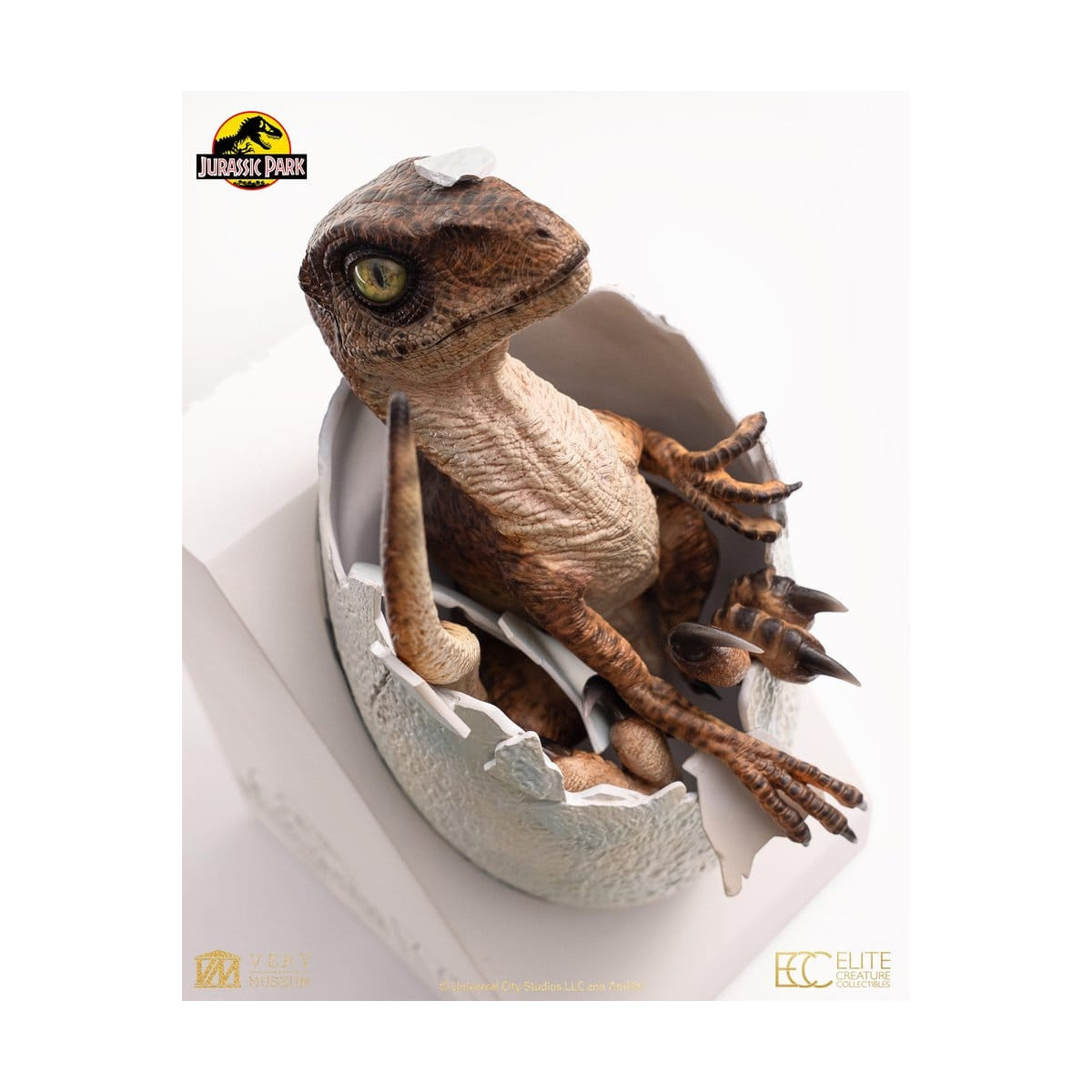 Toynami ECC Elite Creature Collectibles - Velociraptor Hatching Egg 1/1 - Jurassic Park