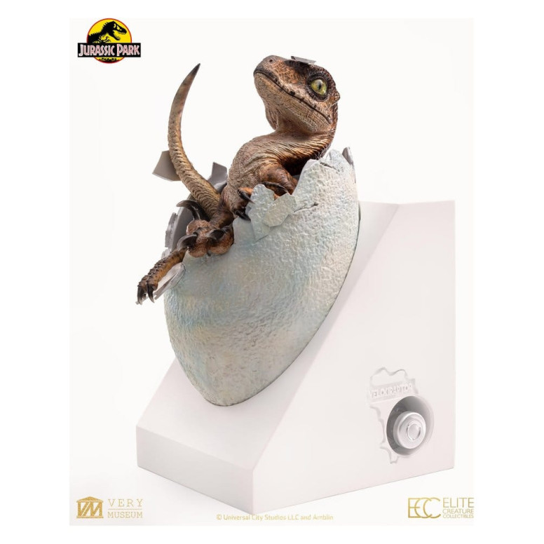 Toynami ECC Elite Creature Collectibles - Velociraptor Hatching Egg 1/1 - Jurassic Park