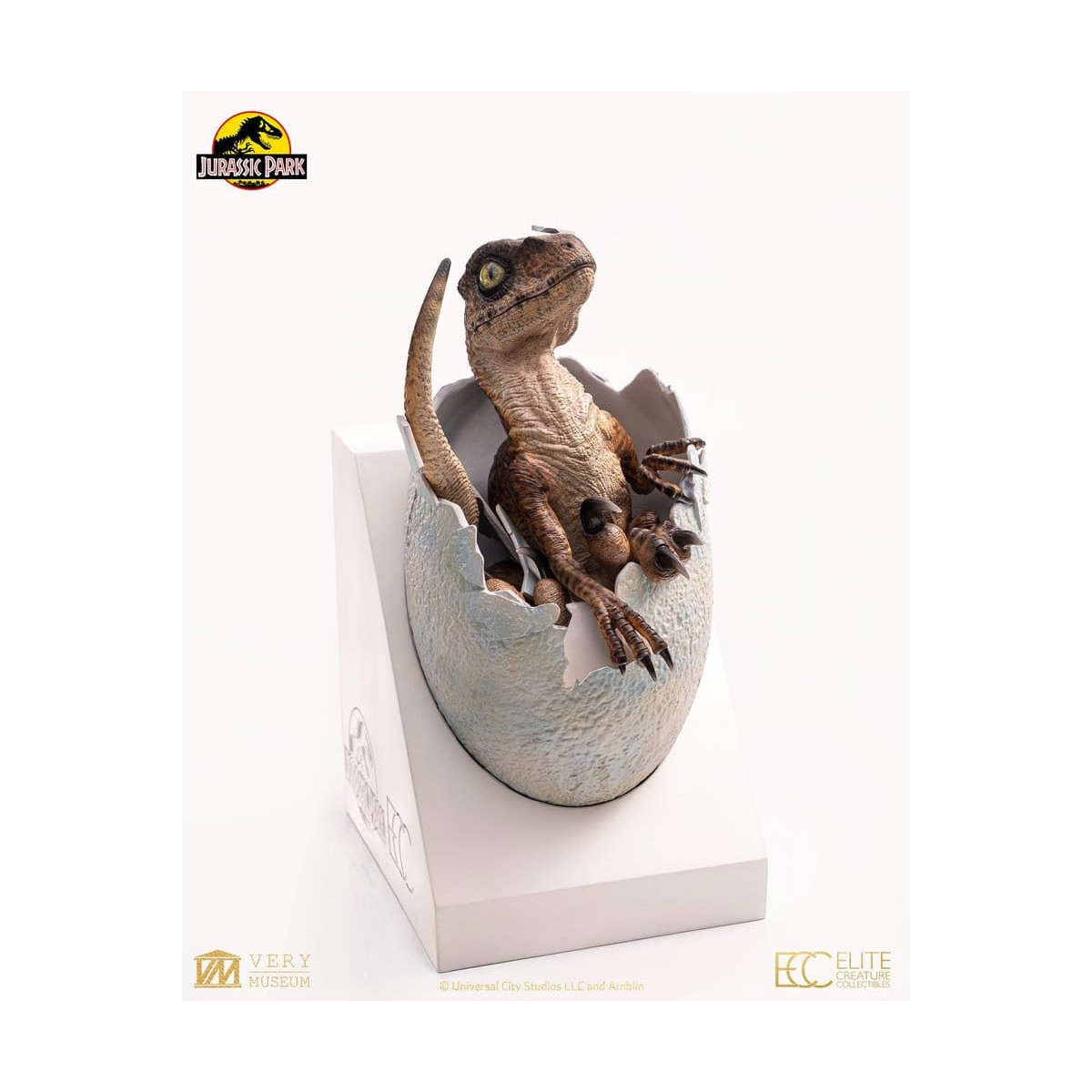 Toynami ECC Elite Creature Collectibles - Velociraptor Hatching Egg 1/1 - Jurassic Park
