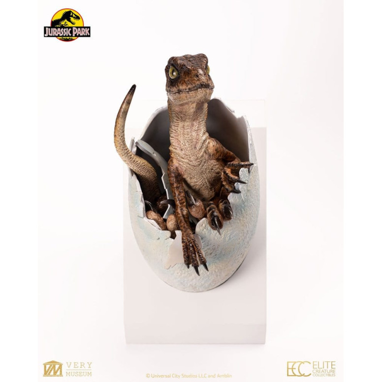 Toynami ECC Elite Creature Collectibles - Velociraptor Hatching Egg 1/1 - Jurassic Park