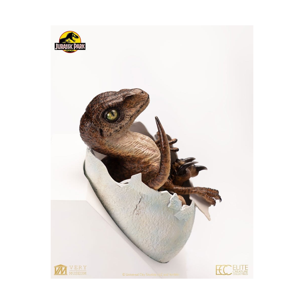 Toynami ECC Elite Creature Collectibles - Velociraptor Hatching Egg 1/1 - Jurassic Park
