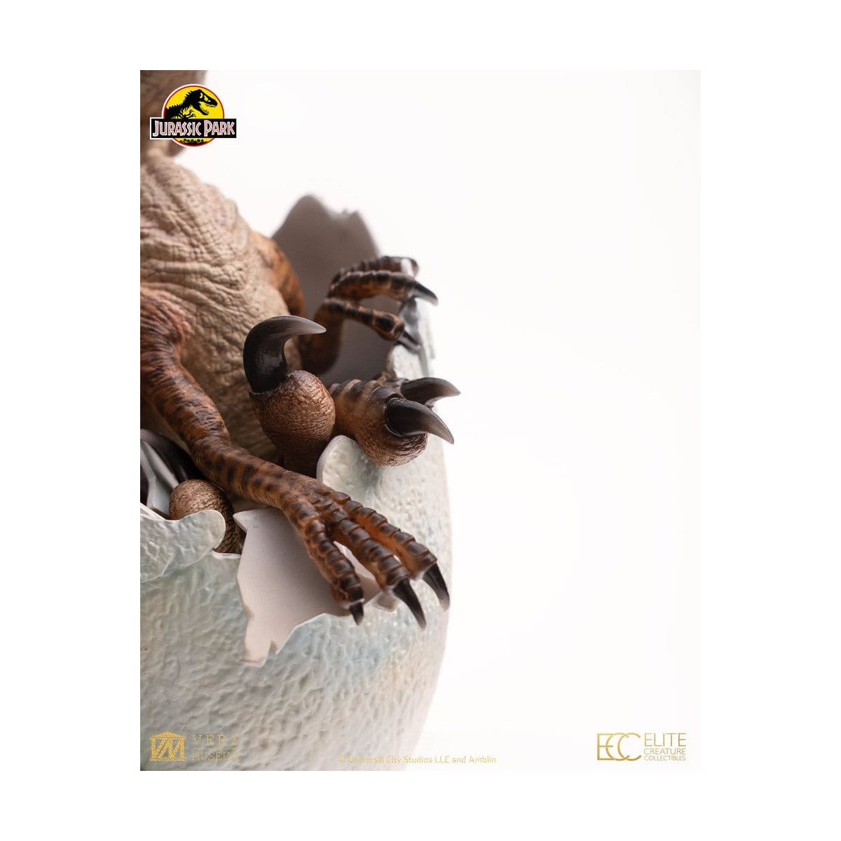 Toynami ECC Elite Creature Collectibles - Velociraptor Hatching Egg 1/1 - Jurassic Park