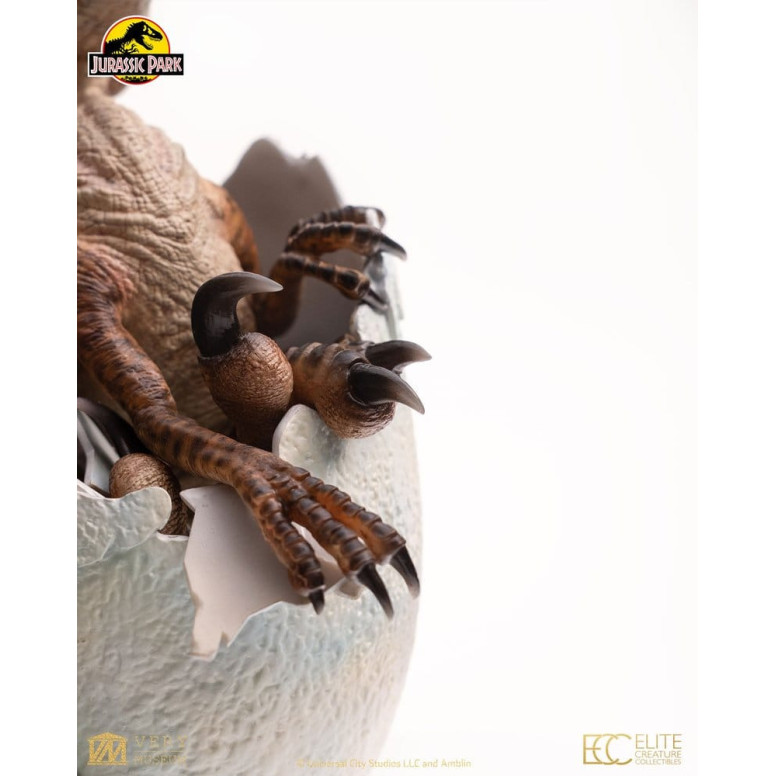 Toynami ECC Elite Creature Collectibles - Velociraptor Hatching Egg 1/1 - Jurassic Park