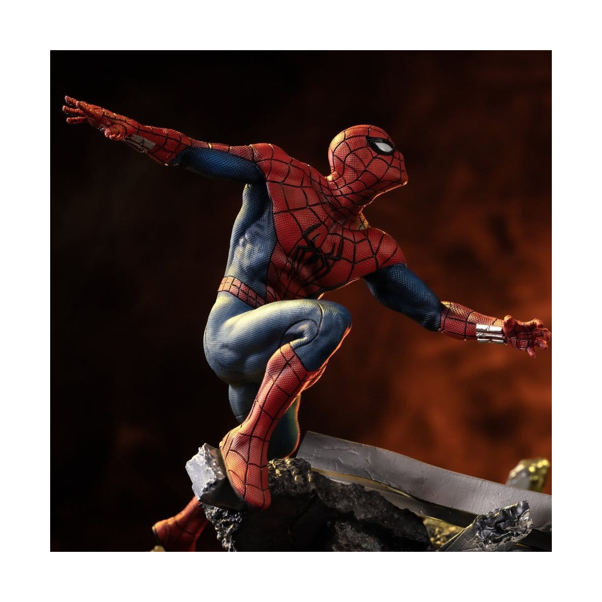 Iron Studios Marvel - Spider-Man vs. Hulk - Spider-Man "Brand New Day" Art, 1/10 Scale