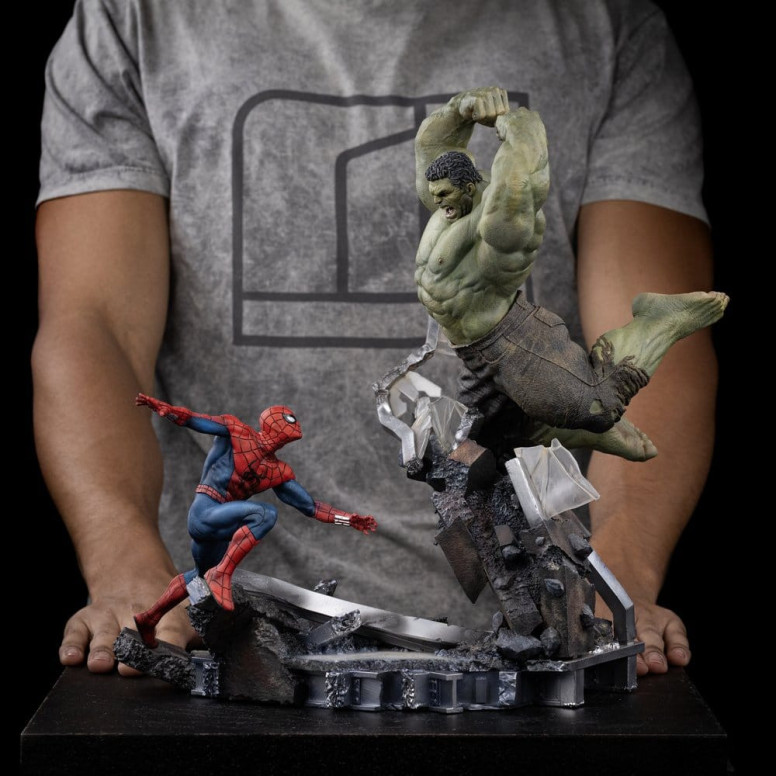 Iron Studios Marvel - Spider-Man vs. Hulk - Spider-Man "Brand New Day" Art, 1/10 Scale