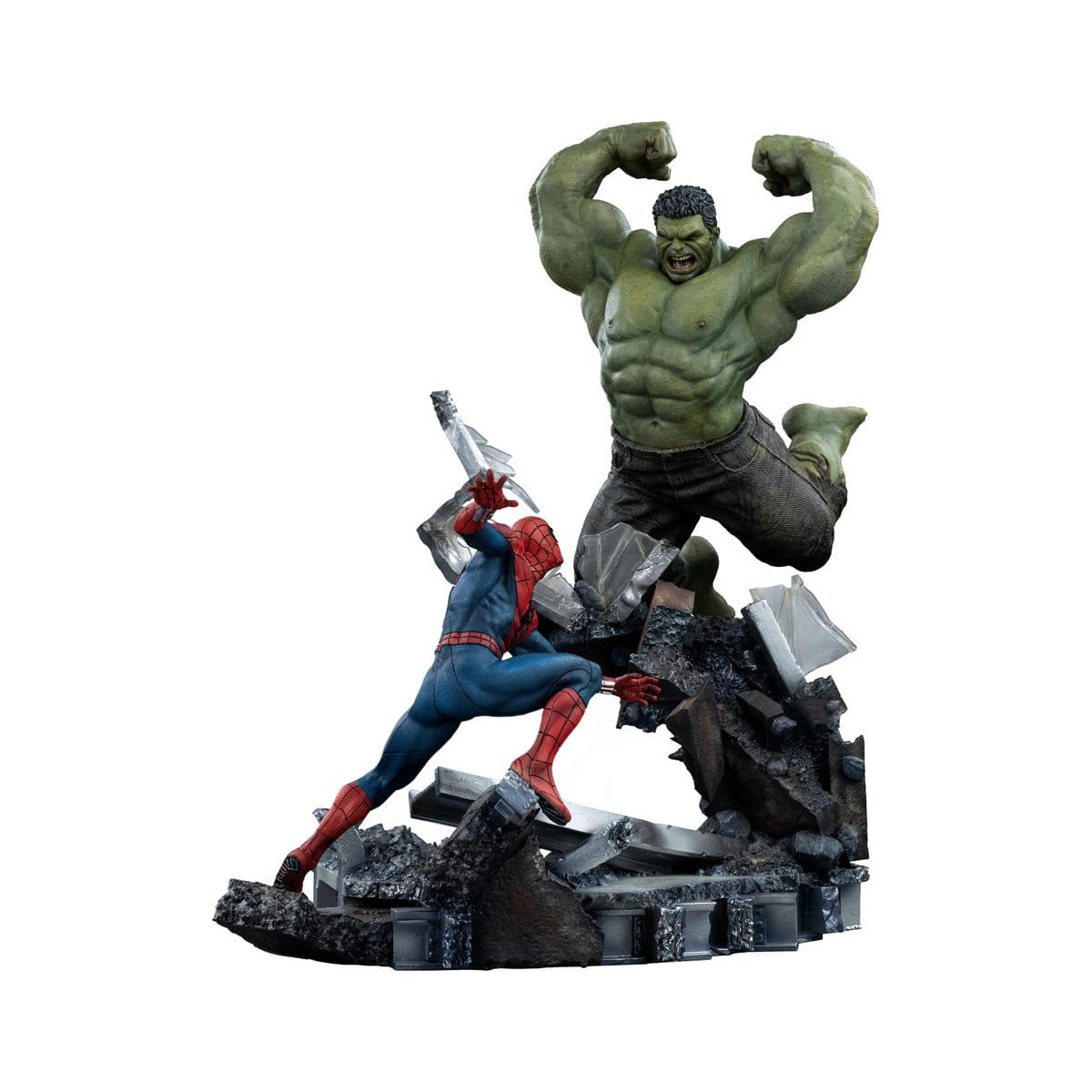 Iron Studios Marvel - Spider-Man vs. Hulk - Spider-Man "Brand New Day" Art, 1/10 Scale