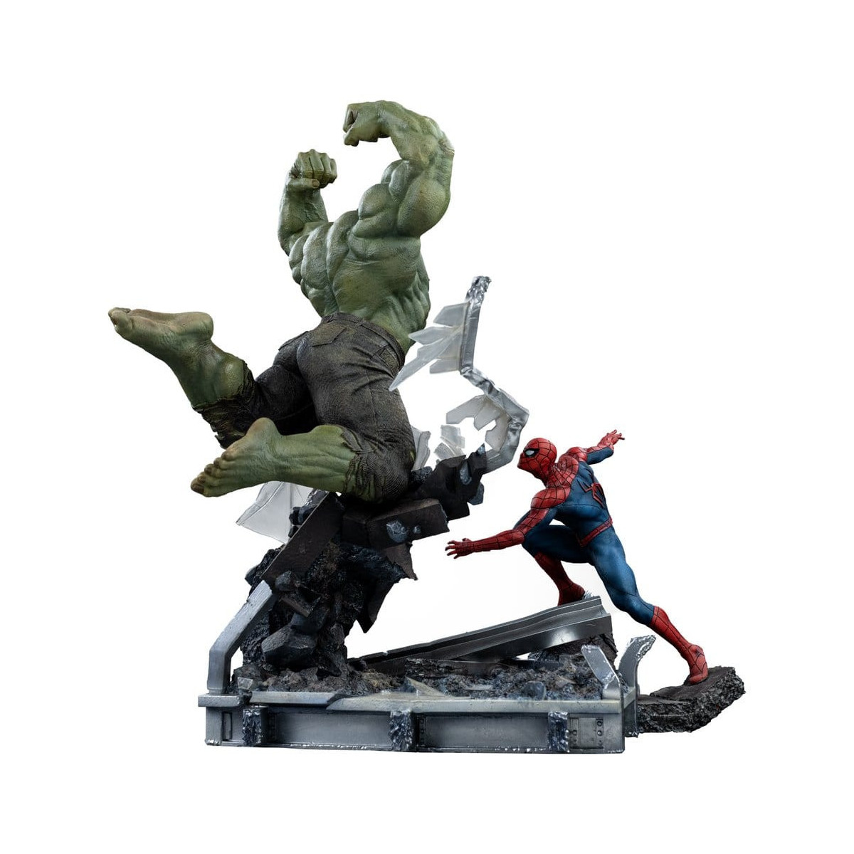 Iron Studios Marvel - Spider-Man vs. Hulk - Spider-Man "Brand New Day" Art, 1/10 Scale