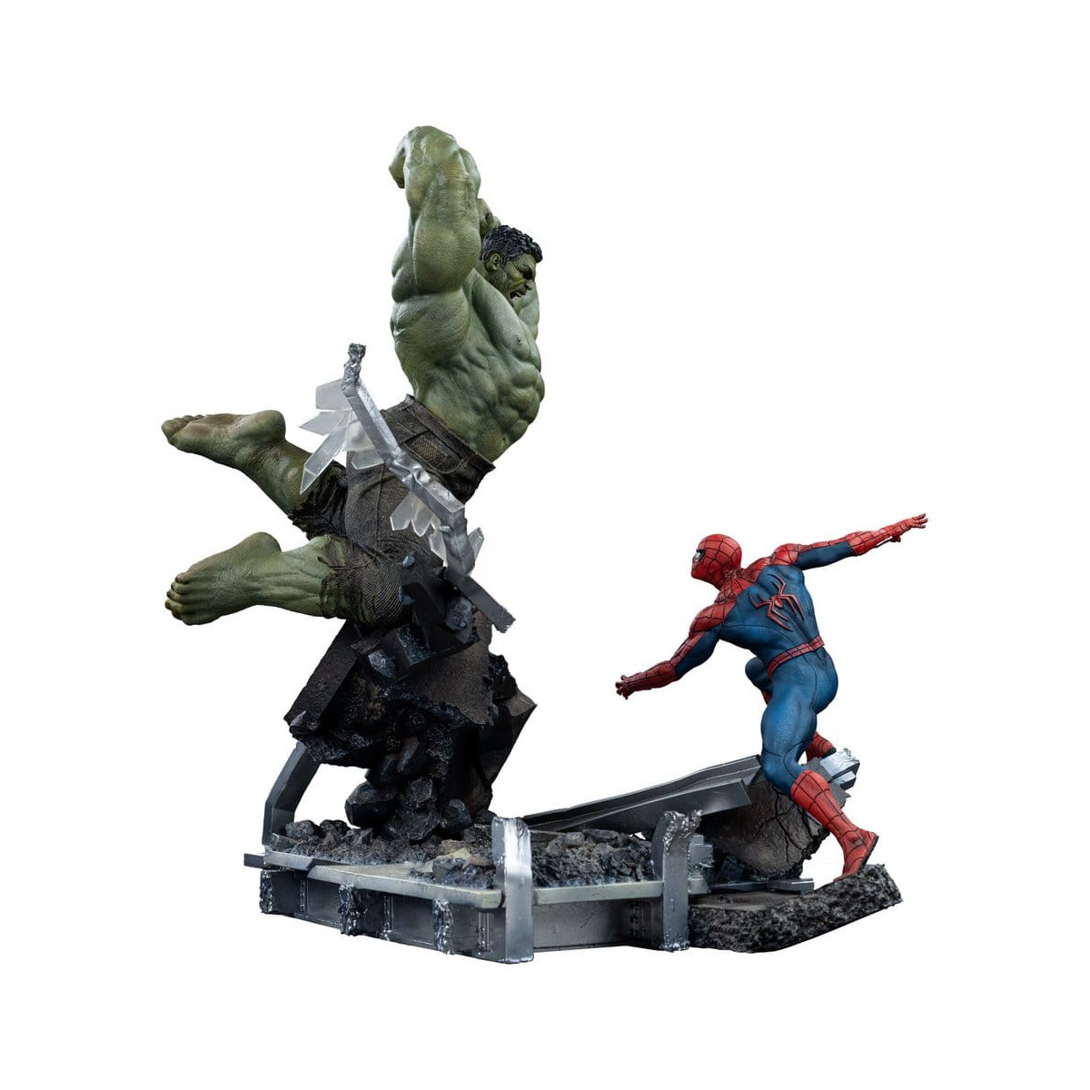 Iron Studios Marvel - Spider-Man vs. Hulk - Spider-Man "Brand New Day" Art, 1/10 Scale