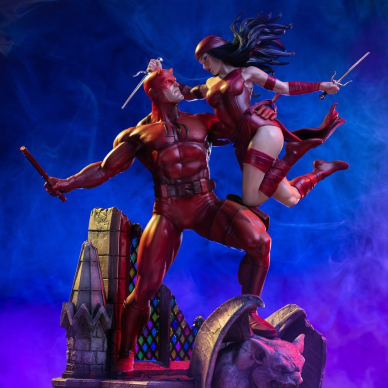 Iron Studios Marvel - Daredevil & Elektra 1/6 - Daredevil