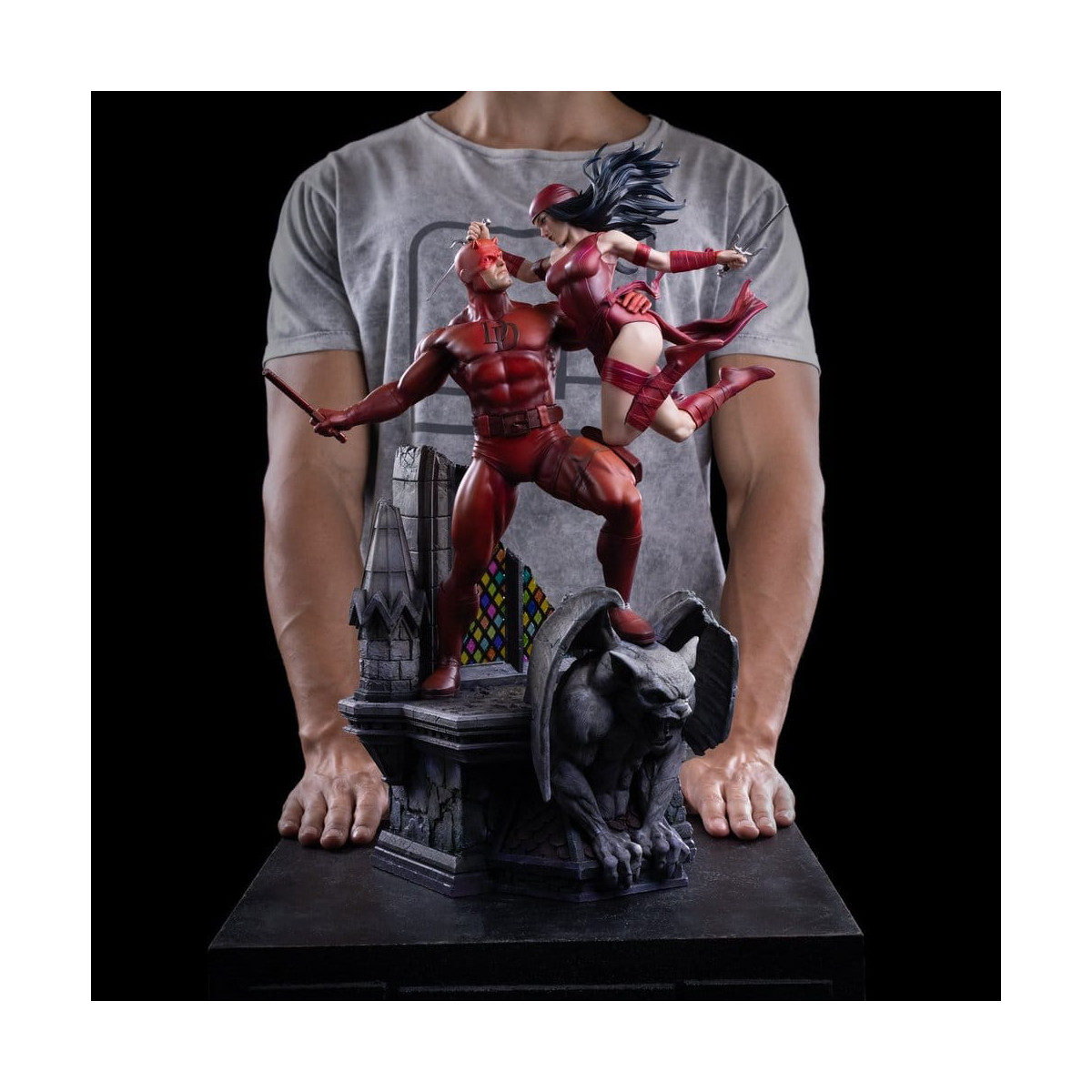 Iron Studios Marvel - Daredevil & Elektra 1/6 - Daredevil