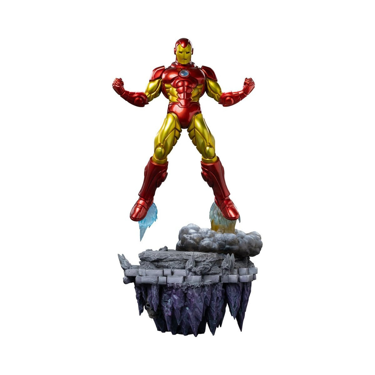Iron Studios Marvel - Iron Man Deluxe Art Scale 1/10 - Infinity Gauntlet Diorama