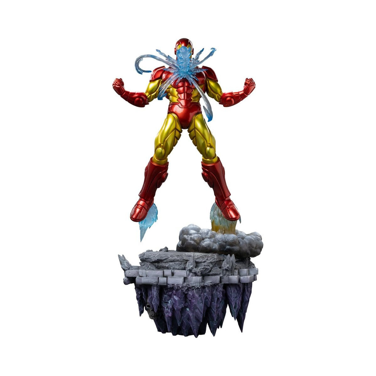 Iron Studios Marvel - Iron Man Deluxe Art Scale 1/10 - Infinity Gauntlet Diorama