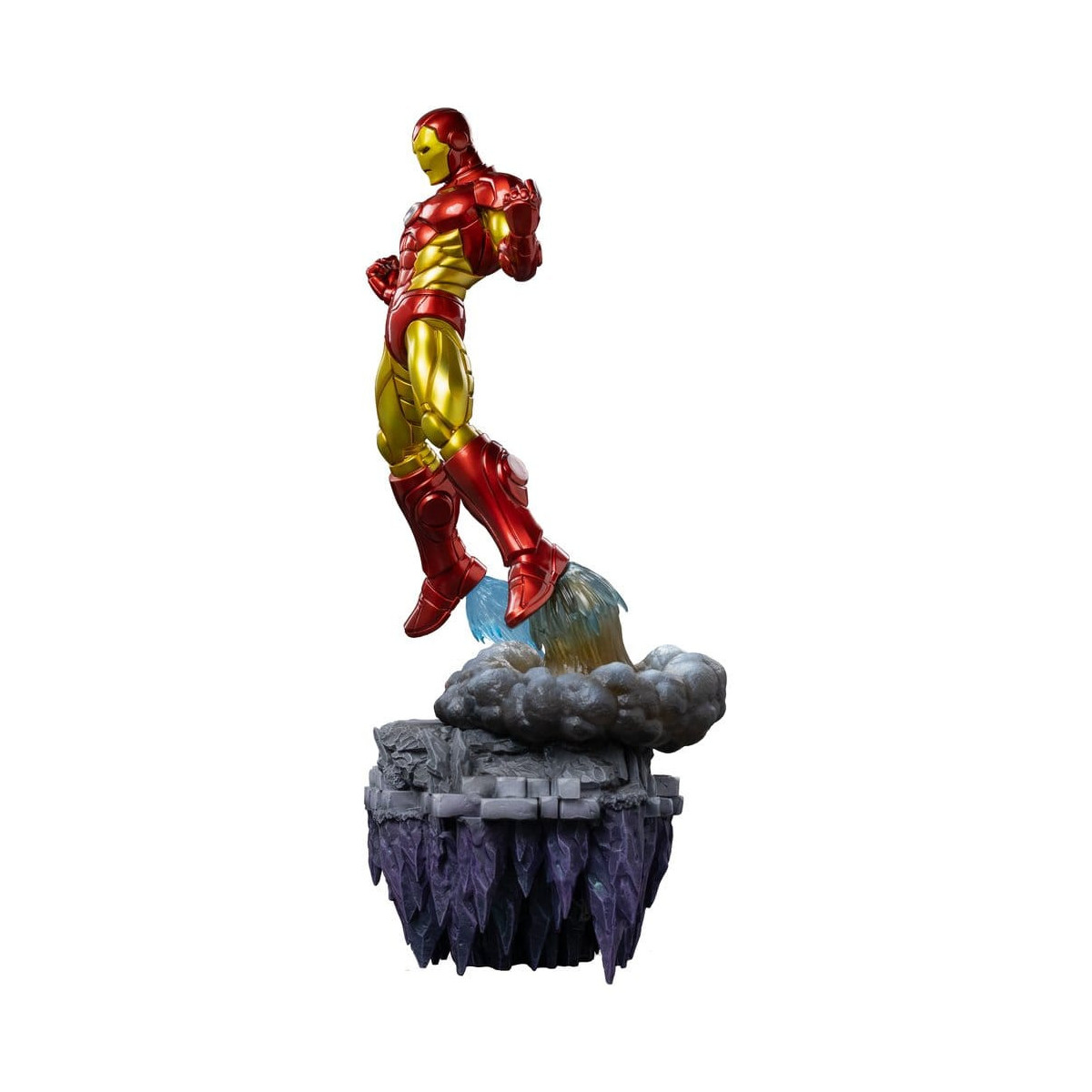 Iron Studios Marvel - Iron Man Deluxe Art Scale 1/10 - Infinity Gauntlet Diorama