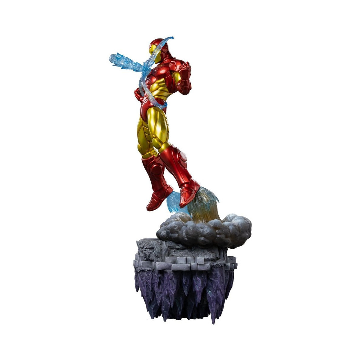 Iron Studios Marvel - Iron Man Deluxe Art Scale 1/10 - Infinity Gauntlet Diorama