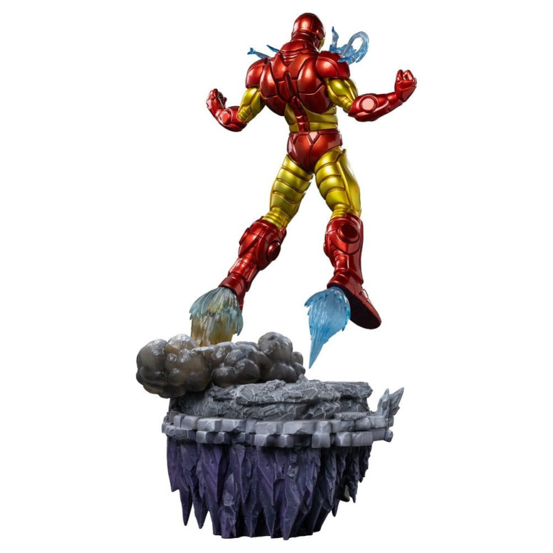 Iron Studios Marvel - Iron Man Deluxe Art Scale 1/10 - Infinity Gauntlet Diorama