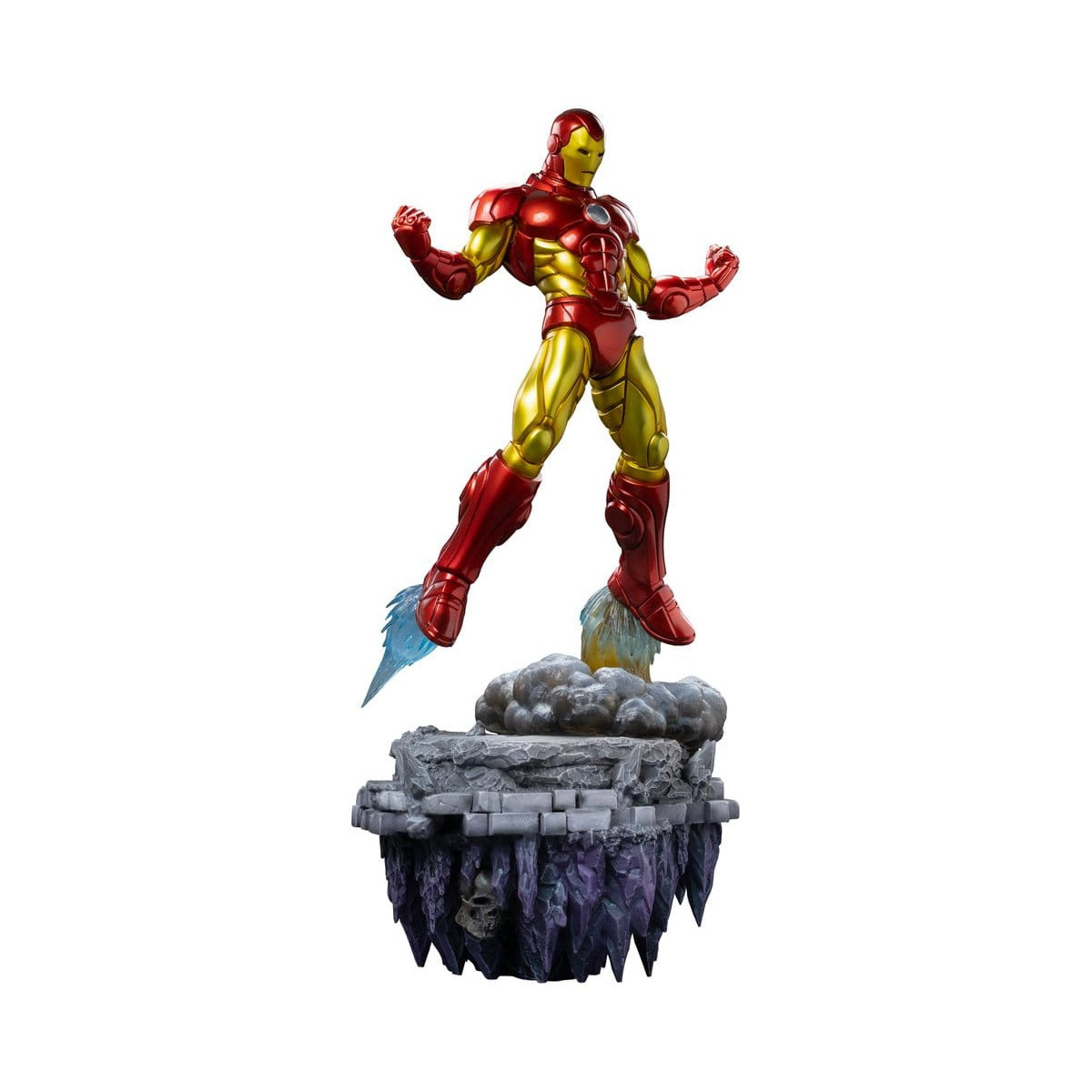 Iron Studios Marvel - Iron Man Deluxe Art Scale 1/10 - Infinity Gauntlet Diorama
