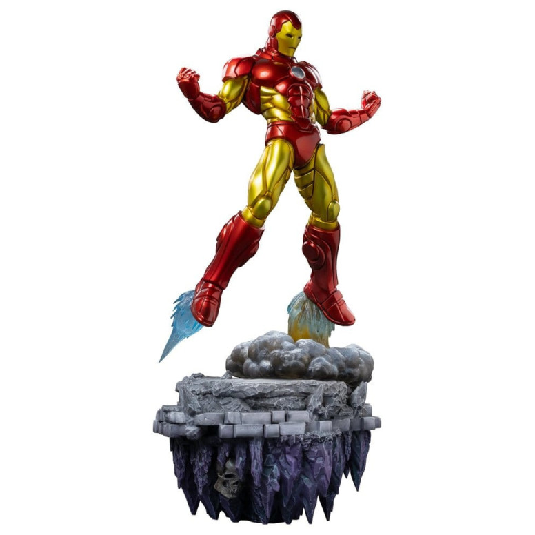 Iron Studios Marvel - Iron Man Deluxe Art Scale 1/10 - Infinity Gauntlet Diorama