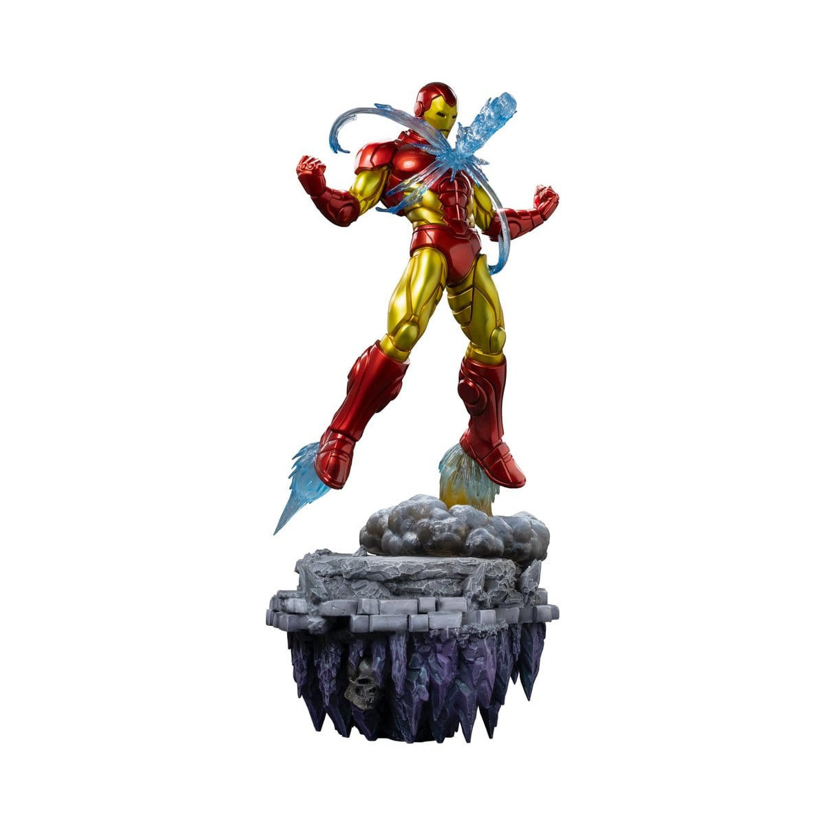 Iron Studios Marvel - Iron Man Deluxe Art Scale 1/10 - Infinity Gauntlet Diorama