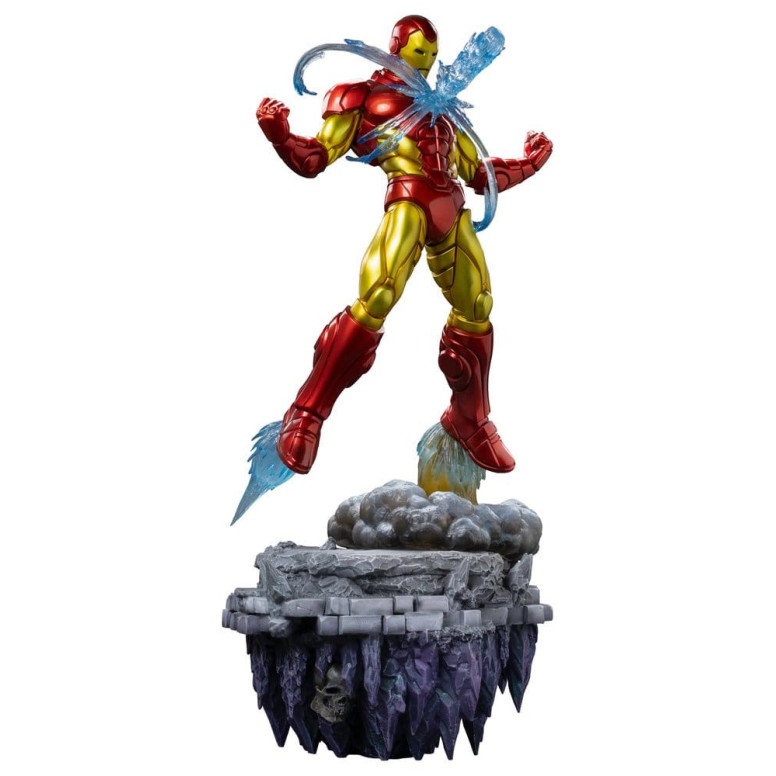 Iron Studios Marvel - Iron Man Deluxe Art Scale 1/10 - Infinity Gauntlet Diorama