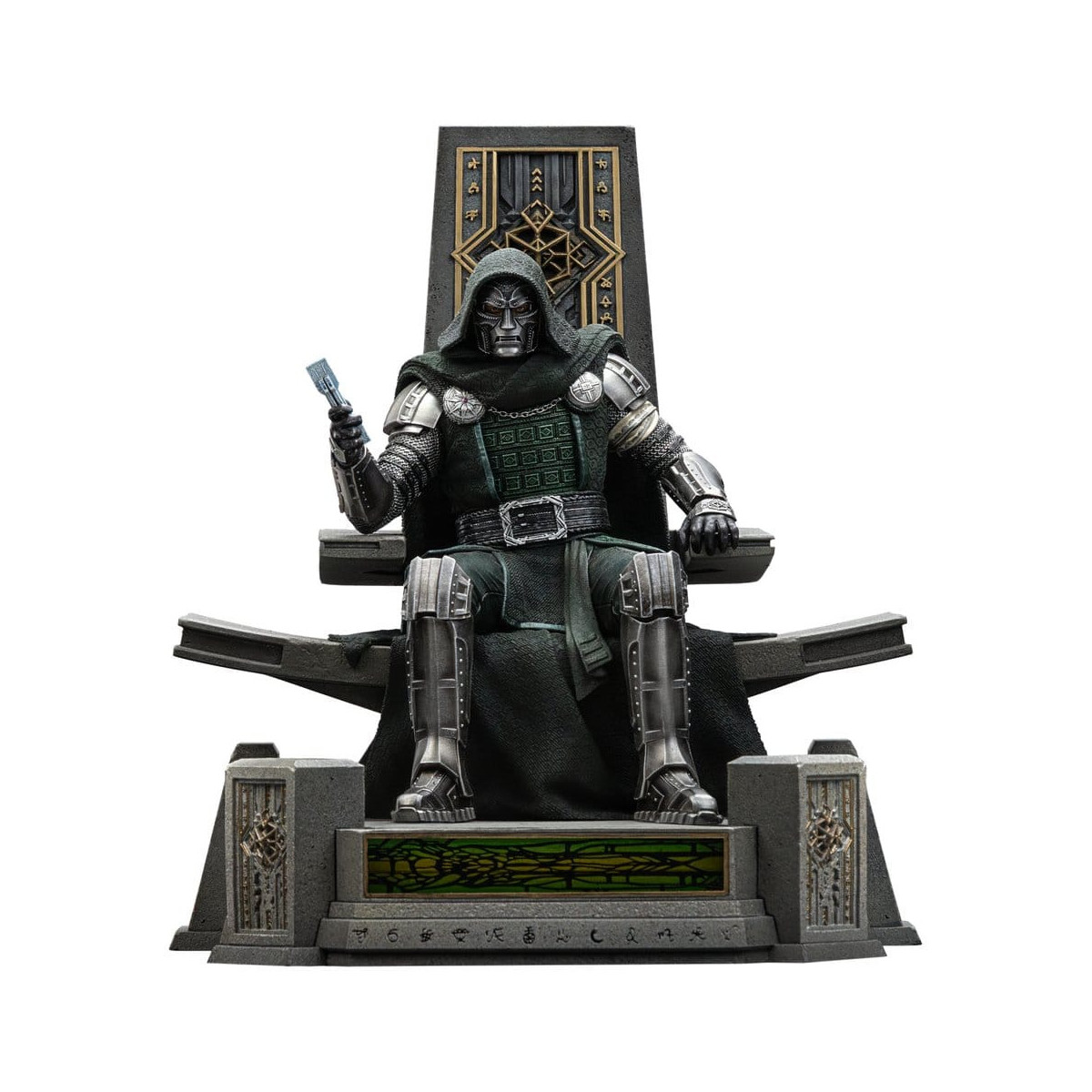 Iron Studios Marvel - Doctor Doom on Throne Art, 1/10 Scale - Avengers: Doomsday