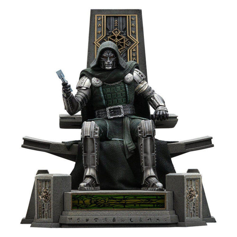 Iron Studios Marvel - Doctor Doom on Throne Art, 1/10 Scale - Avengers: Doomsday