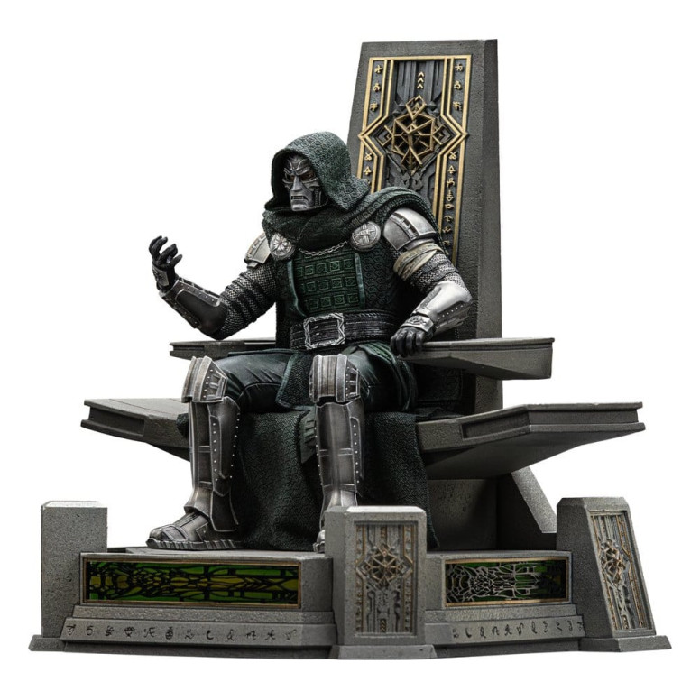 Iron Studios Marvel - Doctor Doom on Throne Art, 1/10 Scale - Avengers: Doomsday