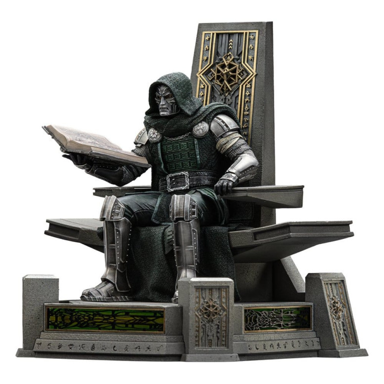 Iron Studios Marvel - Doctor Doom on Throne Art, 1/10 Scale - Avengers: Doomsday