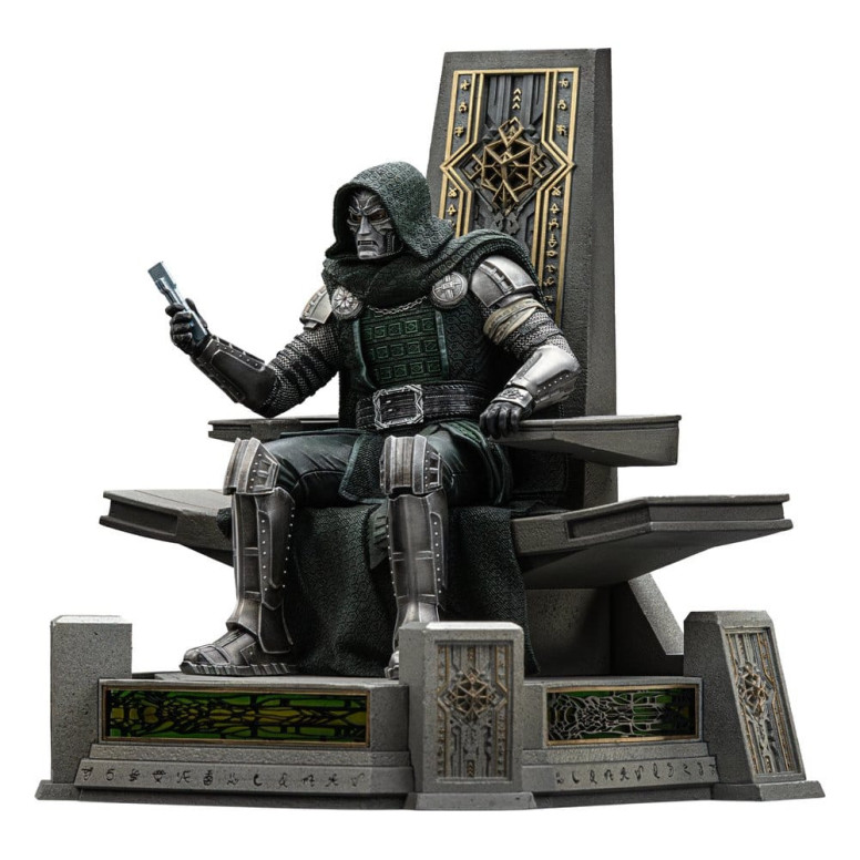 Iron Studios Marvel - Doctor Doom on Throne Art, 1/10 Scale - Avengers: Doomsday