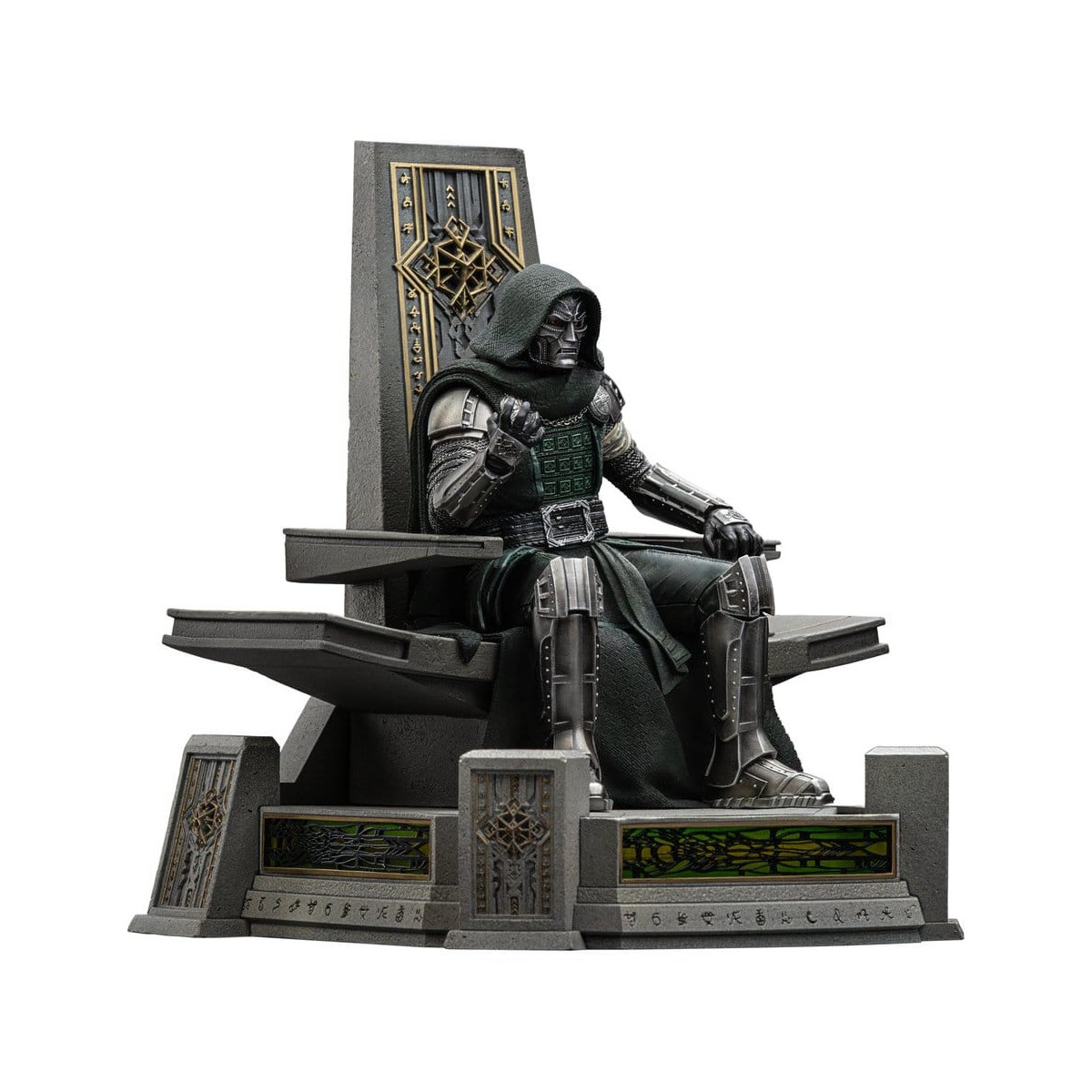 Iron Studios Marvel - Doctor Doom on Throne Art, 1/10 Scale - Avengers: Doomsday