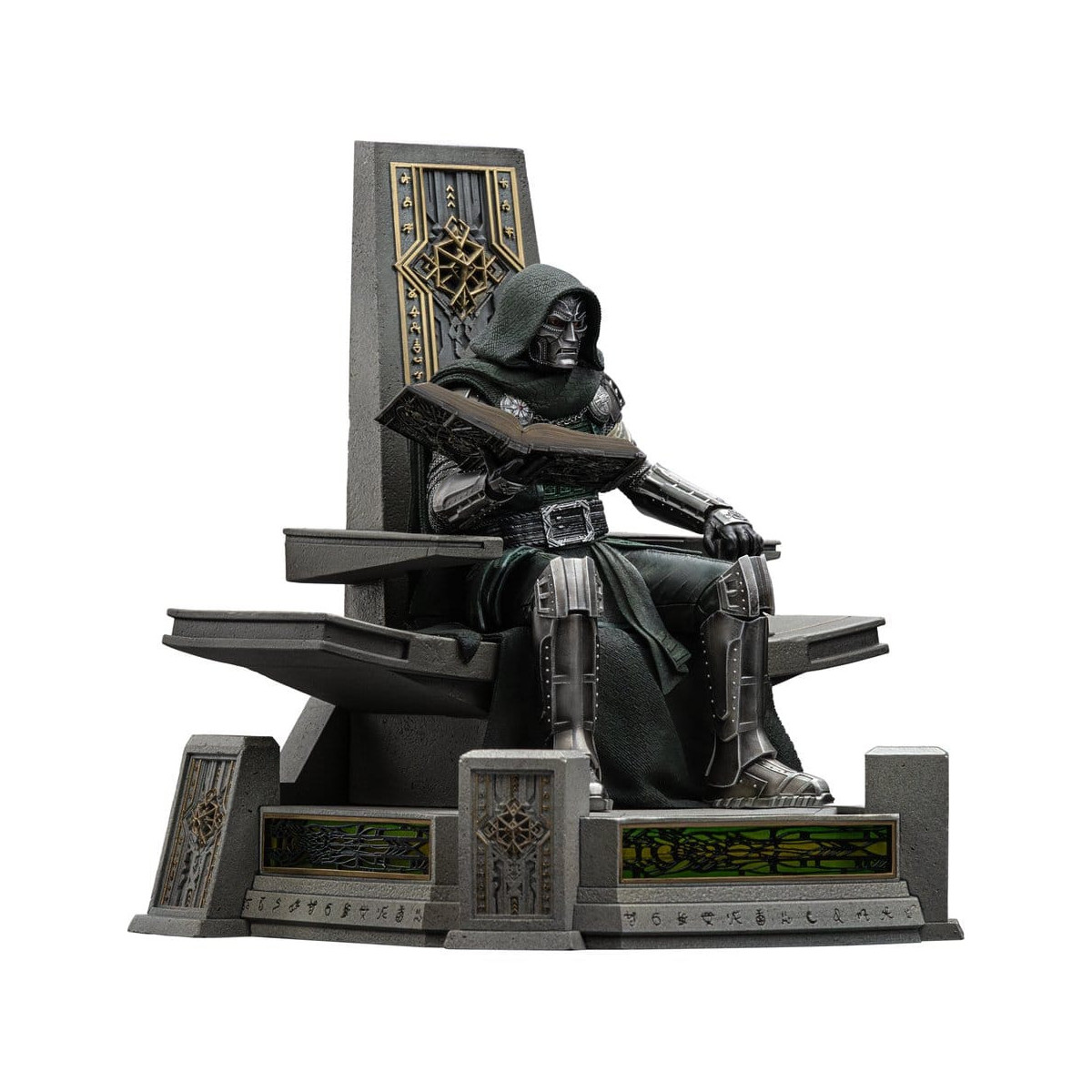 Iron Studios Marvel - Doctor Doom on Throne Art, 1/10 Scale - Avengers: Doomsday
