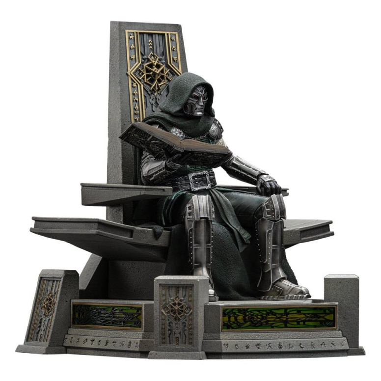 Iron Studios Marvel - Doctor Doom on Throne Art, 1/10 Scale - Avengers: Doomsday