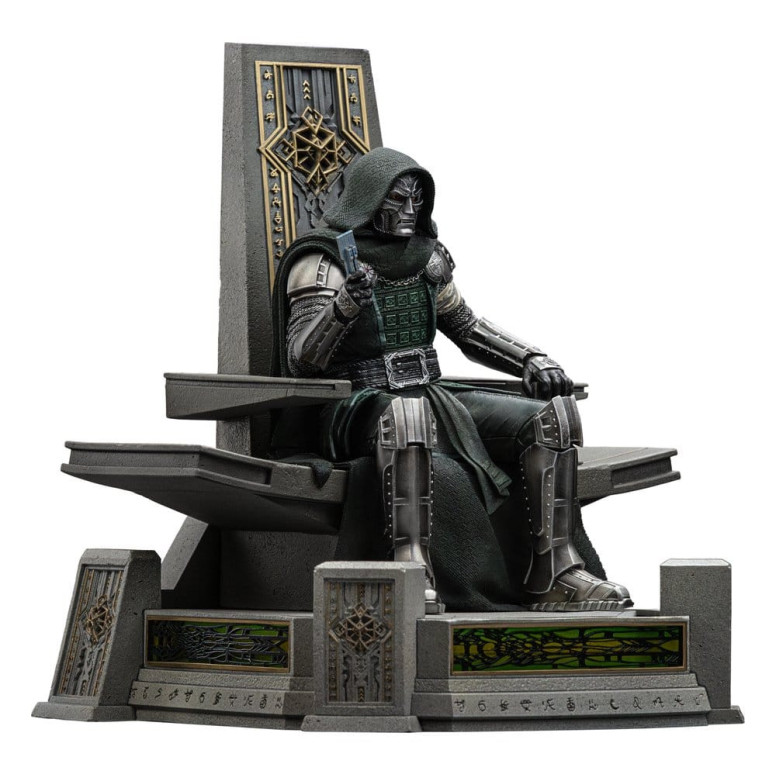 Iron Studios Marvel - Doctor Doom on Throne Art, 1/10 Scale - Avengers: Doomsday