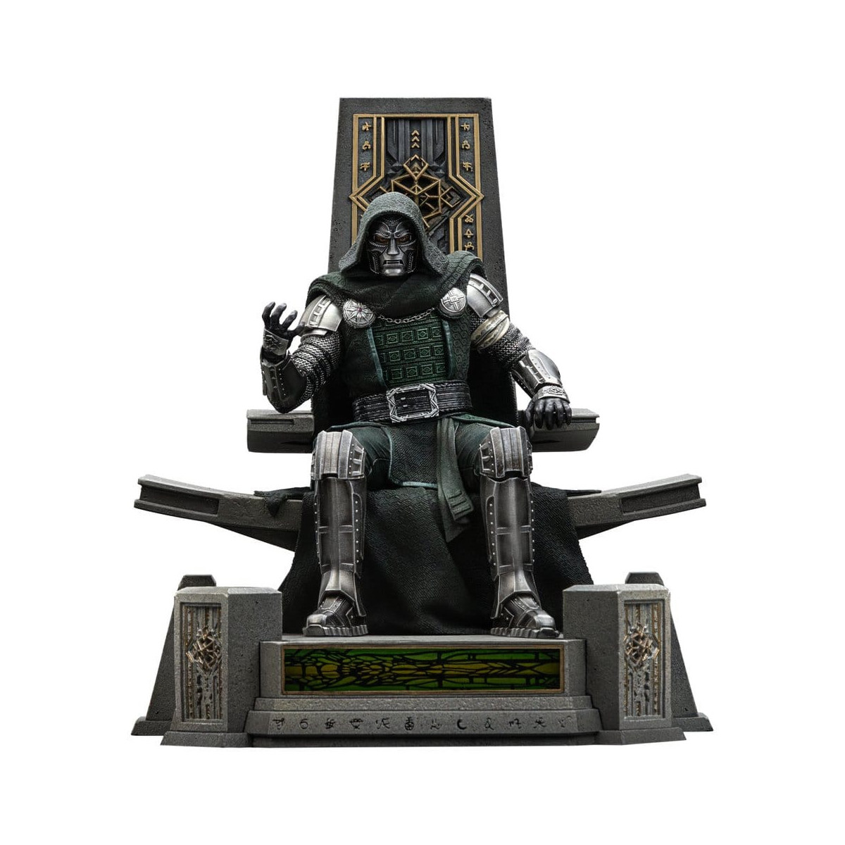 Iron Studios Marvel - Doctor Doom on Throne Art, 1/10 Scale - Avengers: Doomsday