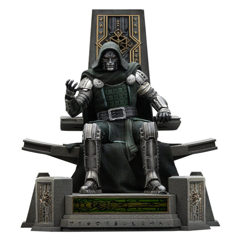 Iron Studios Marvel - Doctor Doom on Throne Art, 1/10 Scale - Avengers: Doomsday