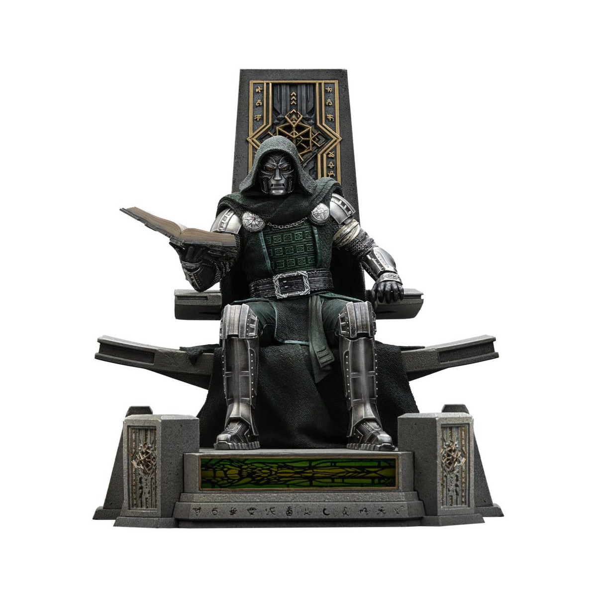 Iron Studios Marvel - Doctor Doom on Throne Art, 1/10 Scale - Avengers: Doomsday